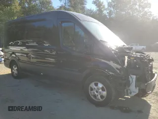 2019 Ford Transit Passenger XL with VIN 1FBAX2CG7KKA94149, listed as a Copart auction lot 75620344 with 98,902 mi miles and Salvage Title. Bid and sale history available at carsss.com. Image 4.