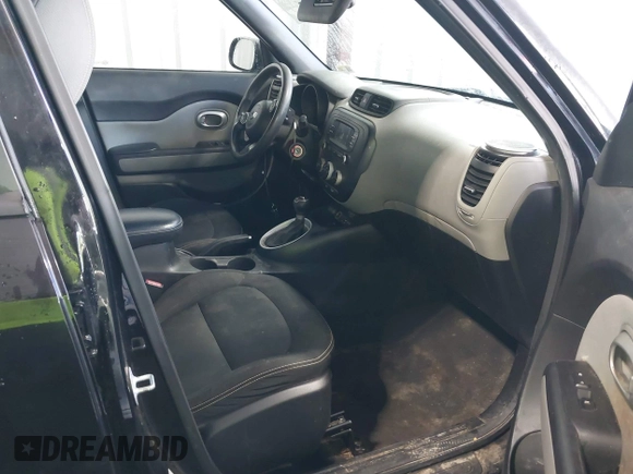 2015 Kia Soul + with VIN KNDJP3A54F7230152, listed as a IAAI auction lot 41805581 with 136,491 mi miles. Bid and sale history available at carsss.com. Image 5.