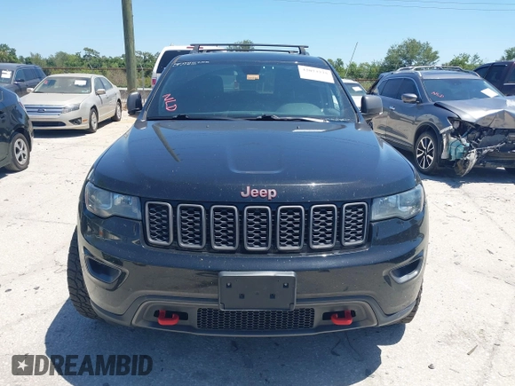 2017 Jeep Grand Cherokee Trailhawk with VIN 1C4RJFLG3HC836072, listed as a IAAI auction lot 42073775 with 139,374 mi miles and . Bid and sale history available at DreamBid. Image 12.