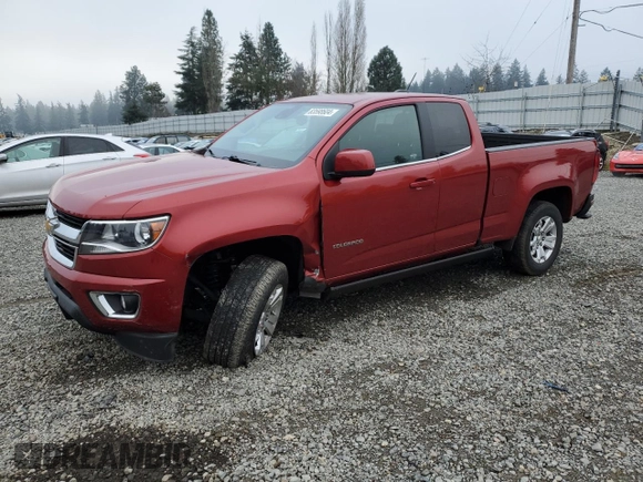 2016 Chevrolet Colorado 2WD LT with VIN 1GCHSCE35G1200880, listed as a Copart auction lot 83598604 with 54,266 mi miles and Salvage Title. Bid and sale history available at carsss.com. Image 1.
