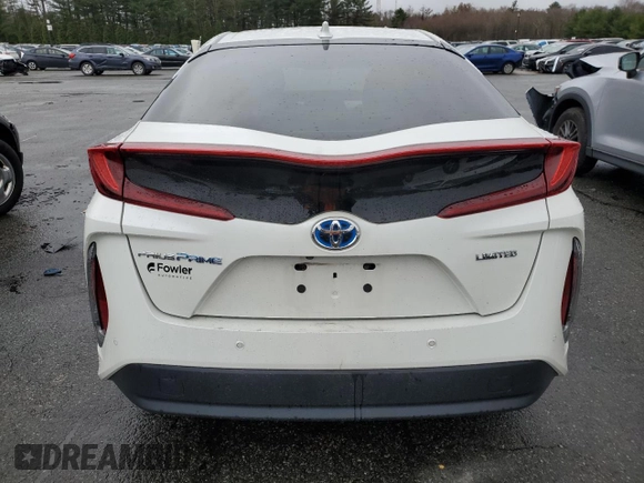 2020 Toyota Prius LE with VIN JTDKARFP0L3154371, listed as a Copart auction lot 51844005 with 34,134 mi miles and Salvage Title. Bid and sale history available at DreamBid. Image 6.