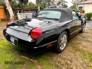 2002 Ford Thunderbird Hardtop Premium with VIN 1FAHP60AX2Y102183, listed as a Copart auction lot 48295095 with 99,338 mi miles and Clean Title. Bid and sale history available at DreamBid. Image 4.