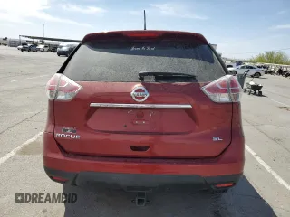 2016 Nissan Rogue SL with VIN 5N1AT2MT1GC730869, listed as a Copart auction lot 51115805 with 128,679 mi miles and Salvage Title. Bid and sale history available at DreamBid. Image 6.