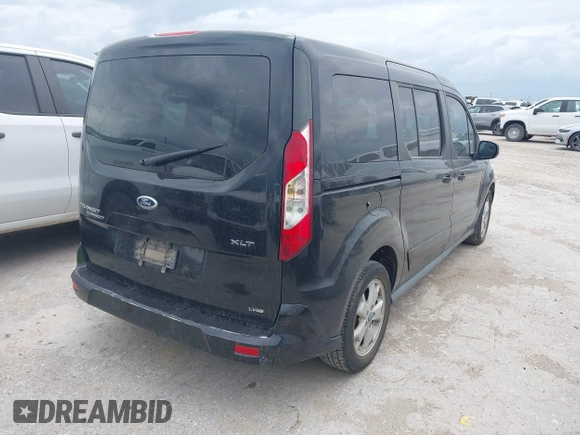 2016 Ford Transit Connect XLT with VIN NM0GE9F78G1255991, listed as a IAAI auction lot 42592716 with 77,132 mi miles and . Bid and sale history available at DreamBid. Image 4.