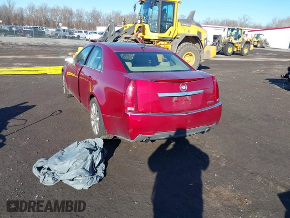 2008 Cadillac CTS RWD w/1SB with VIN 1G6DR57V880198119, listed as a IAAI auction lot 41426637 with 150,388 mi miles. Bid and sale history available at carsss.com. Image 3.