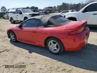 1997 Mitsubishi Eclipse GS with VIN 4A3AX35G5VE127678, listed as a Copart auction lot 46251855 with 140,259 mi miles and Salvage Title. Bid and sale history available at carsss.com. Image 2.