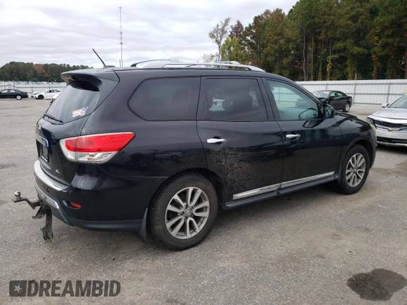2015 Nissan Pathfinder Platinum with VIN 5N1AR2MN0FC715990, listed as a Copart auction lot 78356794 with 202,675 mi miles and Non Repairable. Bid and sale history available at DreamBid. Image 3.