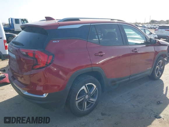 2021 GMC Terrain SLT z VIN 3GKALPEV5ML335308, wystawiony jako IAAI lot #41733059 z przebiegiem 96 314 mil mil oraz . Historia ofert i sprzedaży dostępna na DreamBid. Obrazek 4.