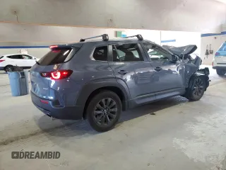 2024 Mazda CX-50 S Preferred with VIN 7MMVABBM5RN195804, listed as a Copart auction lot 50973435 with 6,817 mi miles and Salvage Title. Bid and sale history available at DreamBid. Image 3.