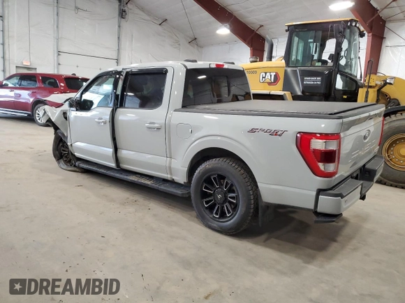 2023 Ford F-150 XL with VIN 1FTFW1E82PFC34533, listed as a Copart auction lot 52734775 with 0 mi miles and Salvage Title. Bid and sale history available at carsss.com. Image 2.