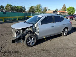 2019 Nissan Versa SV with VIN 3N1CN7AP0KL840887, listed as a Copart auction lot 56193595 with 85,801 mi miles and Salvage title. Bid and sale history available at DreamBid. Image 1.
