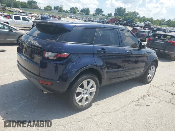 2018 Land Rover Range Rover Evoque SE with VIN SALVP2RX3JH280442, listed as a Copart auction lot 61651375 with 107,604 mi miles and Clean title. Bid and sale history available at DreamBid. Image 3.