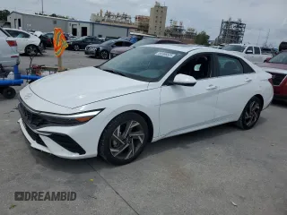 2024 Hyundai Elantra SEL with VIN KMHLS4DG9RU724440, listed as a Copart auction lot 55508525 with 13,883 mi miles and Salvage title. Bid and sale history available at DreamBid. Image 1.