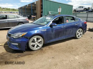 2019 Kia Optima LX z VIN 5XXGT4L39KG306361, wystawiony jako Copart lot #57518695 z przebiegiem Nie podano mil oraz Szkoda całkowita • Salvage title. Historia ofert i sprzedaży dostępna na DreamBid. Obrazek 1.