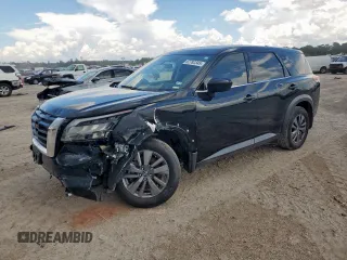 2024 Nissan Pathfinder S with VIN 5N1DR3AA6RC209816, listed as a Copart auction lot 62782345 with 37,553 mi miles and Salvage title. Bid and sale history available at DreamBid. Image 1.