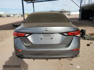 2021 Nissan Sentra S with VIN 3N1AB8BV7MY208154, listed as a Copart auction lot 86867324 with 95,220 mi miles and Salvage Title. Bid and sale history available at carsss.com. Image 6.