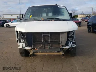 2019 GMC Savana Cargo Van with VIN 1GTW7AFG4K1335887, listed as a Copart auction lot 80944784 with 0 mi miles and Salvage Title. Bid and sale history available at carsss.com. Image 5.
