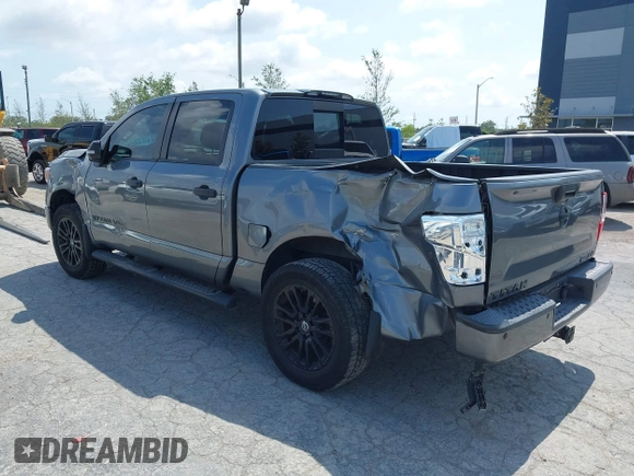 2018 Nissan Titan SV with VIN 1N6AA1E6XJN525640, listed as a IAAI auction lot 42139103 with 88,338 mi miles and . Bid and sale history available at DreamBid. Image 3.
