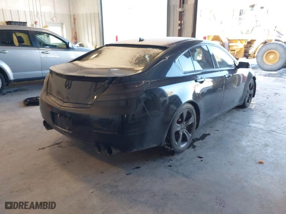2012 Acura TL Tech Auto with VIN 19UUA9F53CA006591, listed as a IAAI auction lot 41264414 with 143540 miles. Bid and sale history available at carsss.com. Image 4.