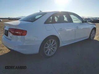 2015 Audi A4 Premium Plus with VIN WAUFFAFL2FN002342, listed as a Copart auction lot 87968965 with 66,300 mi miles and Salvage Title. Bid and sale history available at carsss.com. Image 3.