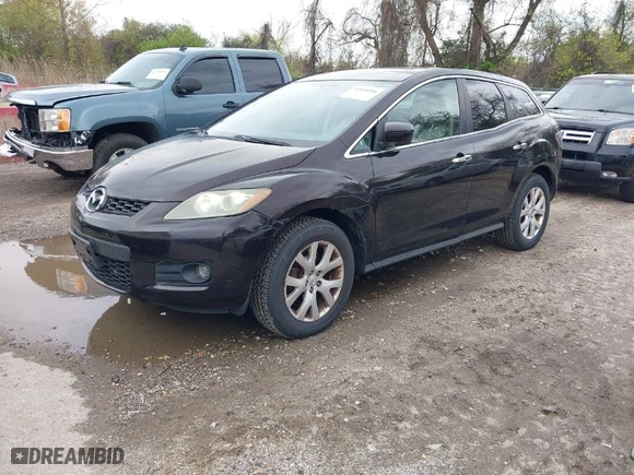 2007 Mazda CX-7 Grand Touring with VIN JM3ER29L870122594, listed as a IAAI auction lot 42048506 with 119,207 mi miles. Bid and sale history available at carsss.com. Image 2.