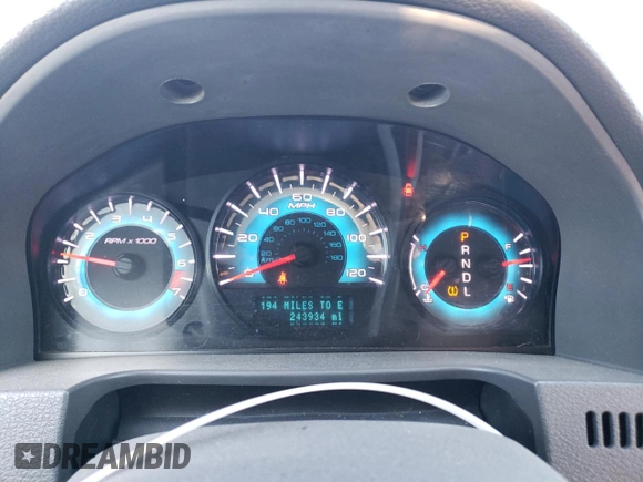 2010 Ford Fusion SE with VIN 3FAHP0HA5AR335550, listed as a Copart auction lot 49615935 with 243,934 mi miles and Non Repairable. Bid and sale history available at DreamBid. Image 9.
