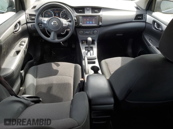 2019 Nissan Sentra SV with VIN 3N1AB7AP4KY436879, listed as a Copart auction lot 53549785 with 55,367 mi miles and Salvage Title. Bid and sale history available at DreamBid. Image 8.