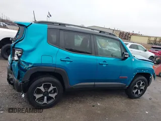2022 Jeep Renegade Trailhawk with VIN ZACNJDC13NPN57143, listed as a IAAI auction lot 41042785 with 25,040 mi miles and . Bid and sale history available at DreamBid. Image 13.