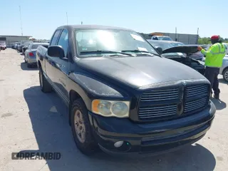 2004 Dodge 1500 SLT with VIN 1D7HA18N44S523799, listed as a IAAI auction lot 41981766 with 185,339 mi miles. Bid and sale history available at carsss.com. Image 1.
