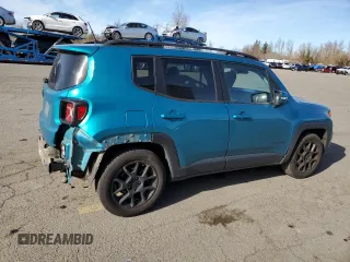 2020 Jeep Renegade Altitude with VIN ZACNJABB0LPL99236, listed as a Copart auction lot 44825675 with 83,809 mi miles and Salvage Title. Bid and sale history available at DreamBid. Image 3.