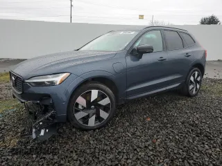 2024 Volvo XC60 Recharge Plug-In Hybrid Ultimate Dark Theme with VIN YV4H60DM0R1873010, listed as a Copart auction lot 87319774 with 5,329 mi miles and Clean Title. Bid and sale history available at carsss.com. Image 1.
