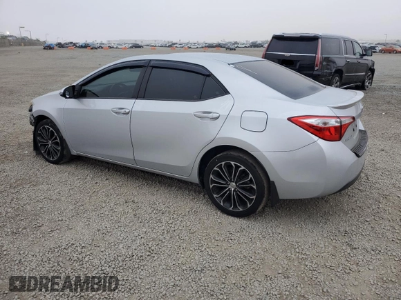 2014 Toyota Corolla L with VIN 5YFBURHE8EP072076, listed as a Copart auction lot 75488504 with 92,596 mi miles and Salvage title. Bid and sale history available at DreamBid. Image 2.