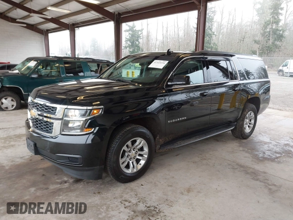 2019 Chevrolet Suburban LT z VIN 1GNSKHKC4KR177374, wystawiony jako IAAI lot #41323234 z przebiegiem 157 470 mil mil oraz . Historia ofert i sprzedaży dostępna na DreamBid. Obrazek 17.