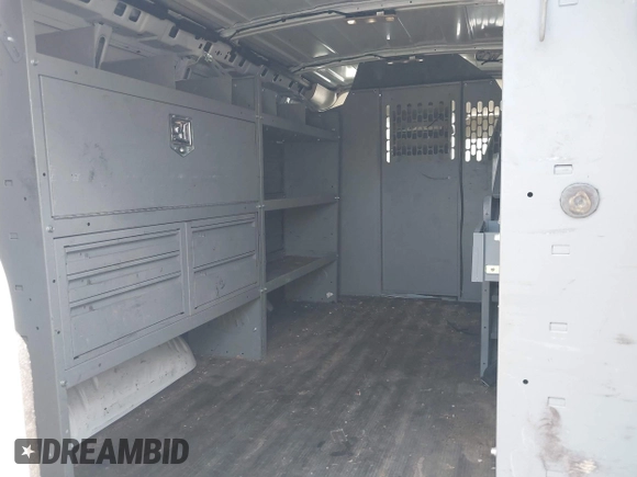 2019 Chevrolet Express Cargo with VIN 1GCWGAFPXK1240332, listed as a IAAI auction lot 42846352 with 99,506 mi miles and . Bid and sale history available at DreamBid. Image 8.