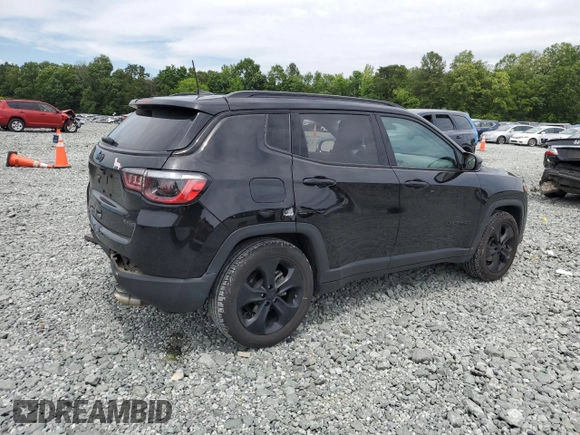 2021 Jeep Compass Latitude with VIN 3C4NJCBB2MT539201, listed as a Copart auction lot 58325985 with 94,170 mi miles and Salvage title. Bid and sale history available at DreamBid. Image 3.