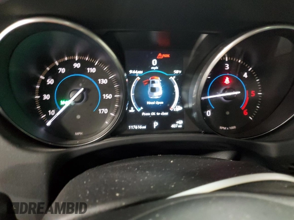 2017 Jaguar XE with VIN SAJAJ4BNXHA978403, listed as a Copart auction lot 54132735 with 117,616 mi miles and Salvage Title. Bid and sale history available at DreamBid. Image 9.