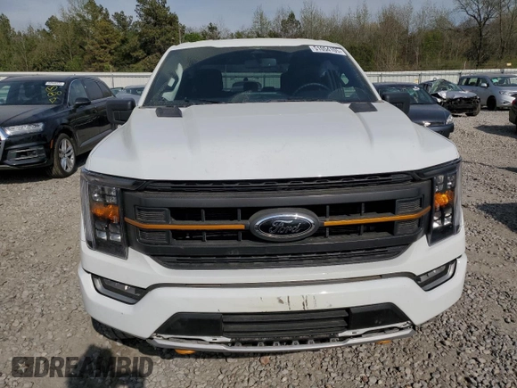2023 Ford F-150 XL with VIN 1FTFW1E50PFB16079, listed as a Copart auction lot 51054105 with 23,224 mi miles and Salvage Title. Bid and sale history available at carsss.com. Image 5.