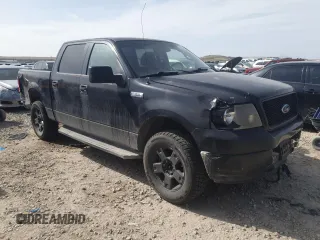 2005 Ford F-150 XLT with VIN 1FTPW12555KE82830, listed as a Copart auction lot 52312525 with Not Provided miles and Salvage Title. Bid and sale history available at carsss.com. Image 4.