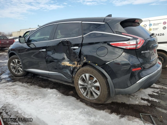 2018 Nissan Murano S with VIN 5N1AZ2MH6JN169154, listed as a Copart auction lot 45168725 with 65,244 mi miles and Non Repairable. Bid and sale history available at carsss.com. Image 2.