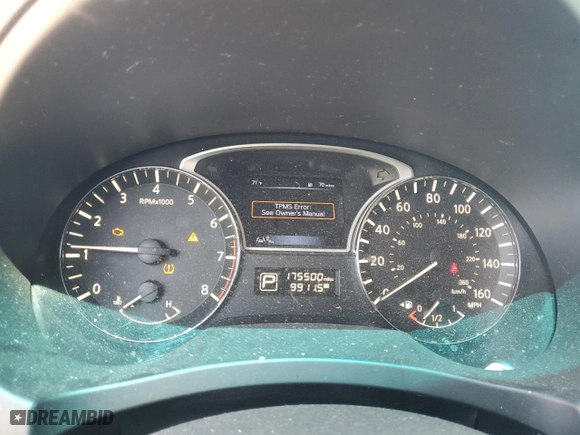 2015 Nissan Altima 2.5 S with VIN 1N4AL3AP7FN352843, listed as a Copart auction lot 53239825 with 175,500 mi miles and Salvage Title. Bid and sale history available at carsss.com. Image 9.