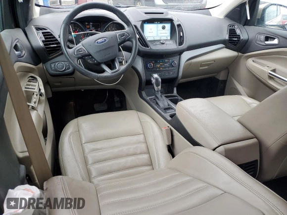 2018 Ford Escape SEL with VIN 1FMCU9HDXJUD01751, listed as a Copart auction lot 51051245 with 153,461 mi miles and Salvage Title. Bid and sale history available at carsss.com. Image 8.