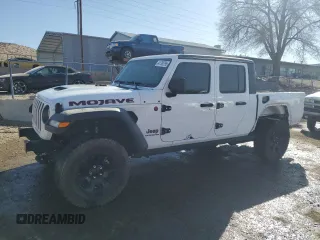 2021 Jeep Gladiator Mojave with VIN 1C6JJTEG1ML609957, listed as a Copart auction lot 41780795 with 91,032 mi miles and Salvage Title. Bid and sale history available at DreamBid. Image 1.