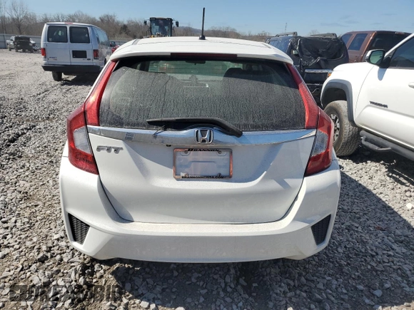 2017 Honda Fit EX-L with VIN JHMGK5H86HS012300, listed as a Copart auction lot 46422195 with 77,741 mi miles and Salvage title. Bid and sale history available at DreamBid. Image 6.