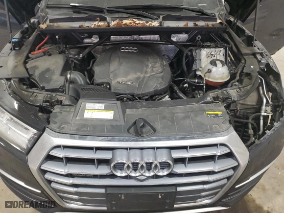 2018 Audi Q5 Prestige with VIN WA1CNAFY0J2198273, listed as a Copart auction lot 47168775 with 91,489 mi miles and Salvage Title. Bid and sale history available at carsss.com. Image 12.