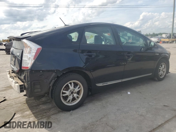 2011 Toyota Prius I with VIN JTDKN3DU2B0320609, listed as a Copart auction lot 54001265 with 172,728 mi miles and Salvage Title. Bid and sale history available at DreamBid. Image 3.