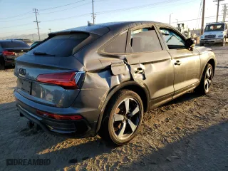 2023 Audi Q5 Sportback S line Premium Plus with VIN WA15AAFY1P2183505, listed as a Copart auction lot 77629654 with 10,995 mi miles and Salvage Title. Bid and sale history available at carsss.com. Image 3.