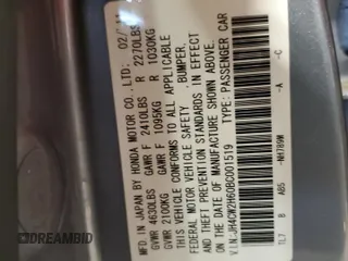 2011 Acura TSX Technology z VIN JH4CW2H60BC001519, wystawiony jako Copart lot #85029294 z przebiegiem 150 773 mil mil oraz Czysty tytuł • Clean title. Historia ofert i sprzedaży dostępna na DreamBid. Obrazek 12.