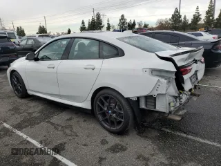 2020 BMW 2 Series M235i xDrive with VIN WBA13AL07L7G06064, listed as a Copart auction lot 42617345 with 67,338 mi miles and Salvage Title. Bid and sale history available at carsss.com. Image 2.
