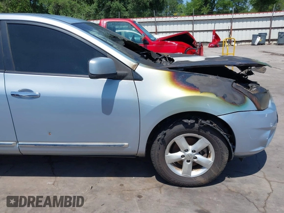 2013 Nissan Rogue S with VIN JN8AS5MT4DW022784, listed as a IAAI auction lot 41981279 with 112,404 mi miles. Bid and sale history available at carsss.com. Image 13.