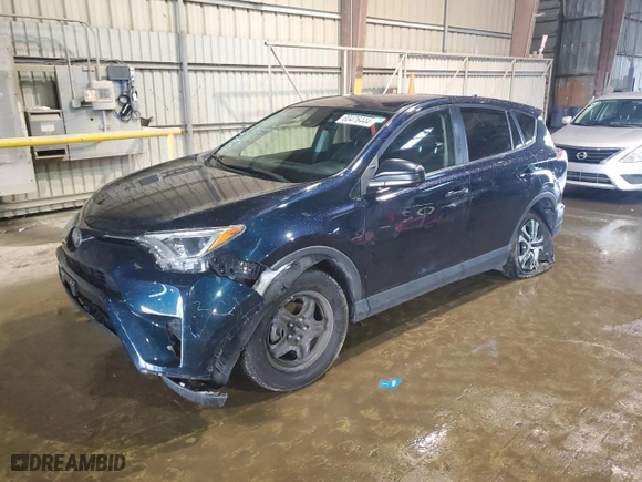 2018 Toyota RAV4 LE with VIN JTMZFREV7JJ195699, listed as a Copart auction lot 80476444 with 77,923 mi miles and Salvage Title. Bid and sale history available at carsss.com. Image 1.